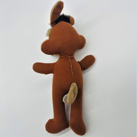Vintage 1987 Warner Brothers Wile E Coyote Item 6393-Brown 14" Plush Collectible - Picture 2 of 6